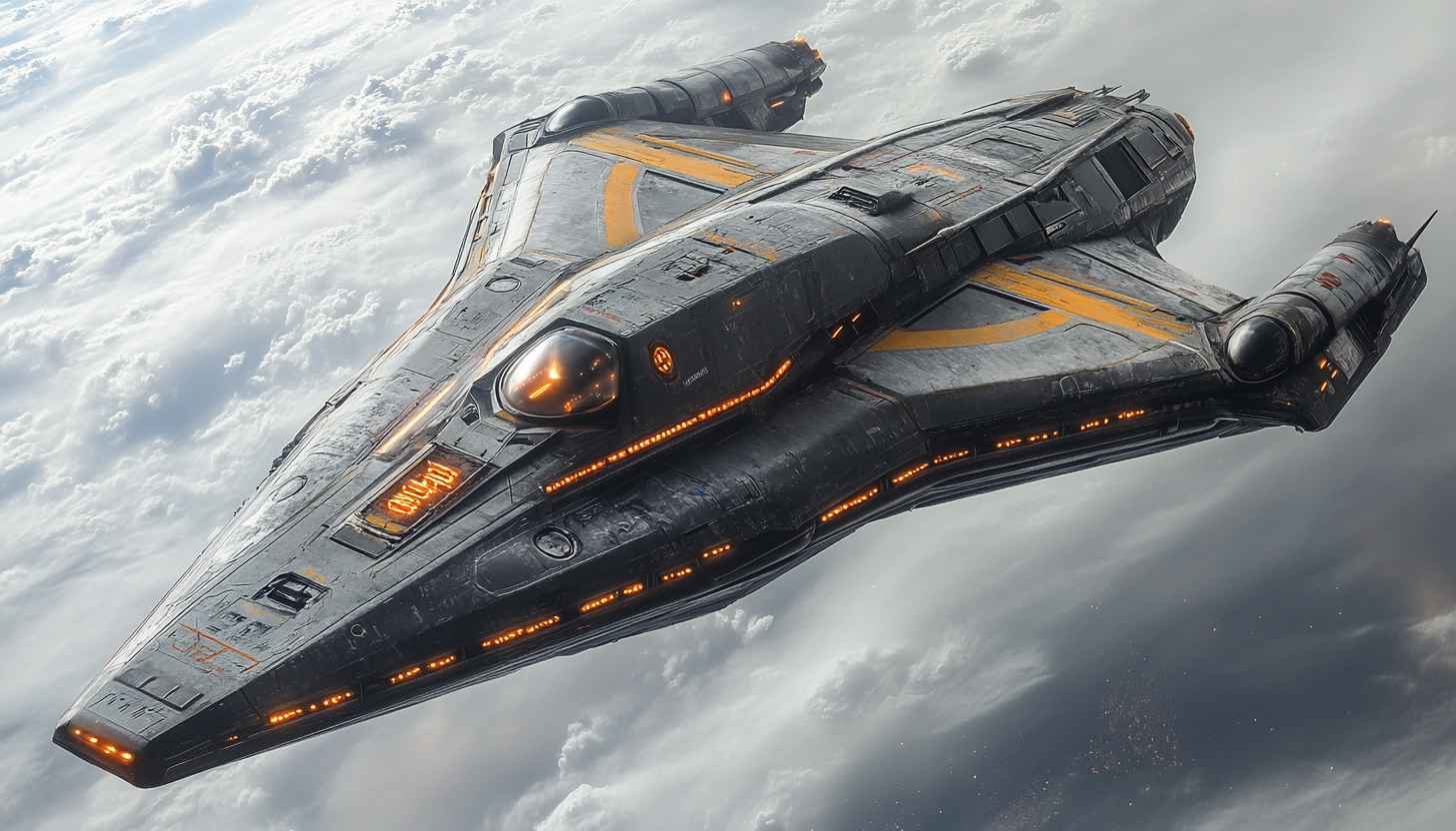 Razor Crest Starship Mobile Wallpaper - The Mandalorian 4K Background