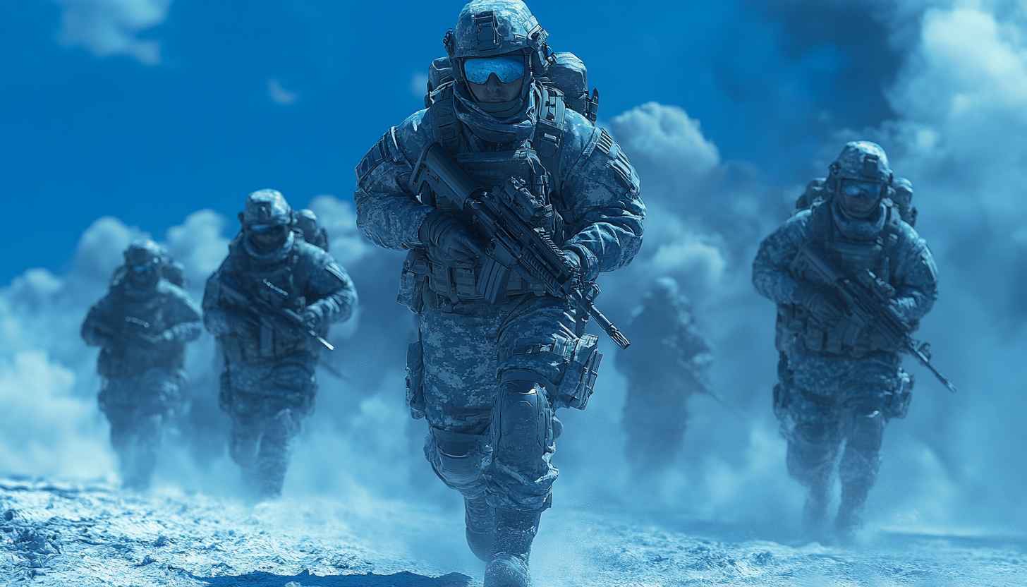 Military Soldier Army 4K Desktop Background Free Mobile Wallpaper