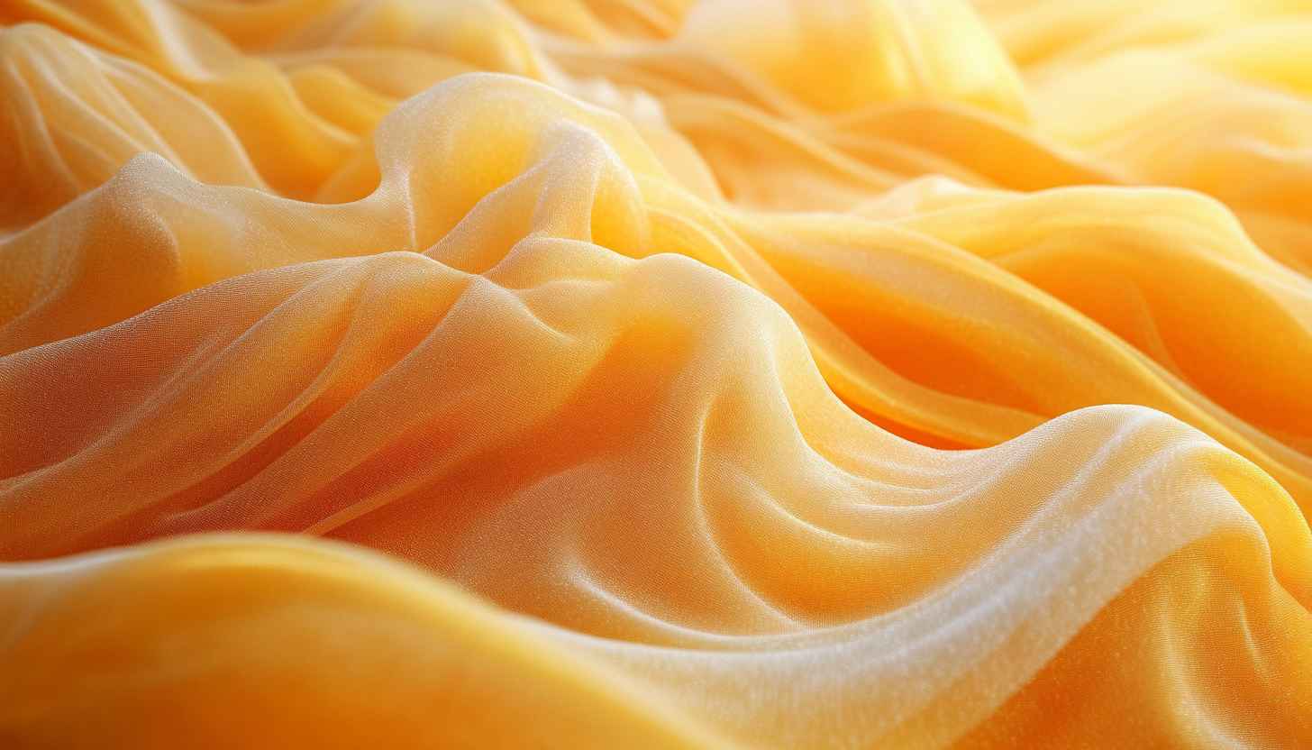 Golden Silk Texture 4K Desktop Background Abstract Mobile Wallpaper