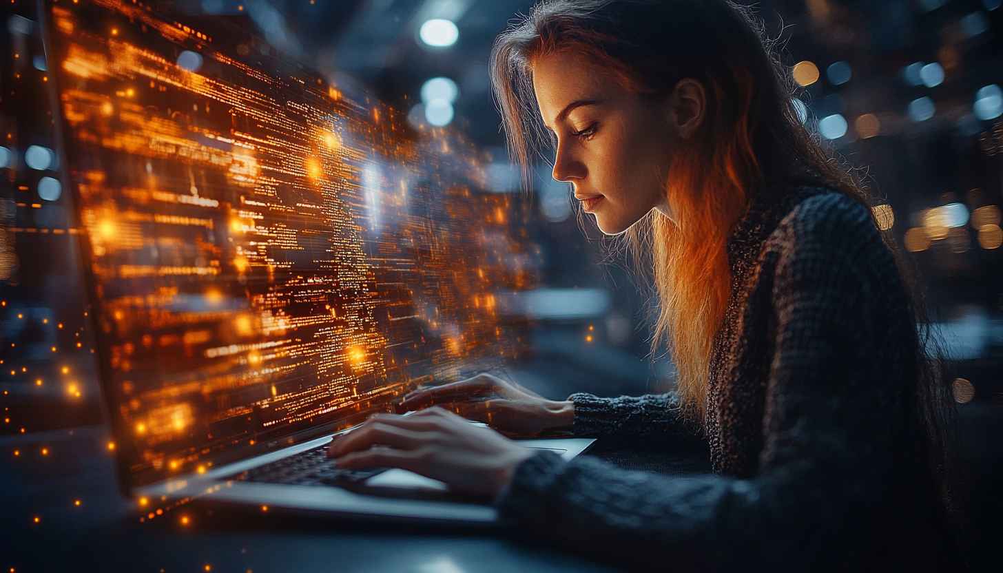 Data Science 4K Wallpaper for Desktop Technology Background