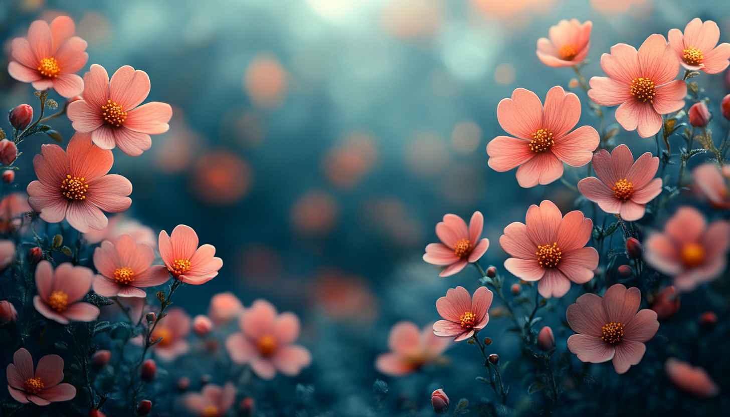 Free Floral Mobile Wallpaper: Pink Cosmos Flower Desktop Background