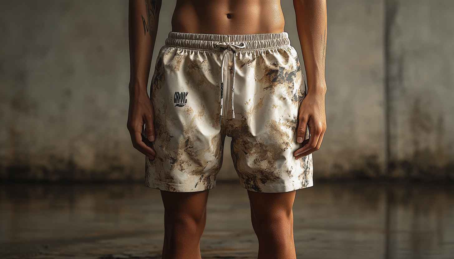 Man in Artistic Shorts Aesthetic Desktop Wallpaper Free Mobile Background