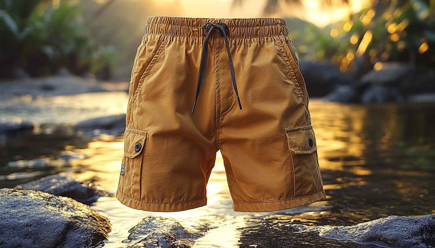 Khaki Cargo Shorts Nature Mobile Wallpaper Free Background