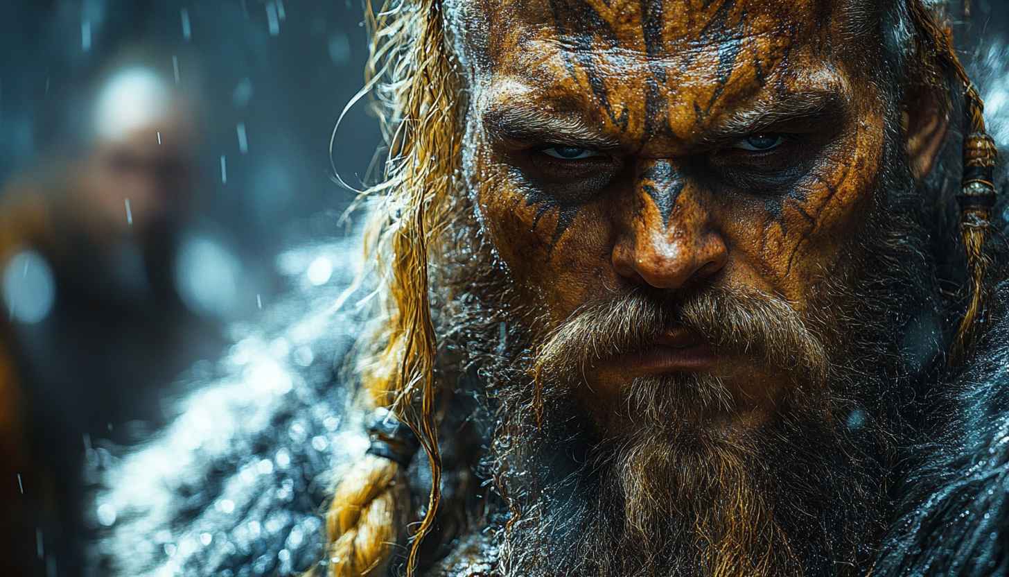 Jason Momoa Viking Warrior Wallpaper - 4K Desktop Background