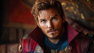 Star-Lord Wallpaper: Chris Pratt in Guardians of the Galaxy Outfit