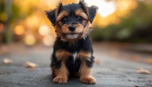 Cute Puppy Wallpaper: Yorkie Dog Wallpaper for Desktop Background