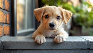 Cute Puppy Wallpaper, Dog Wallpaper, Pet Wallpaper, Animal Wallpaper