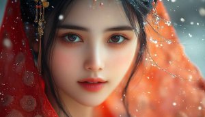 Chinese Girl Wallpaper, Asian Beauty Portrait, Geisha Art