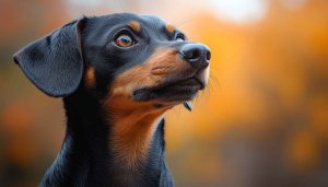 Dachshund Wallpaper: Cute Dog Breed Portrait, Puppy Desktop Background