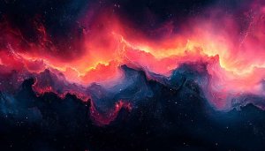 Colorful Nebula Wallpaper: Cosmic Space 4k Wallpaper for Desktop