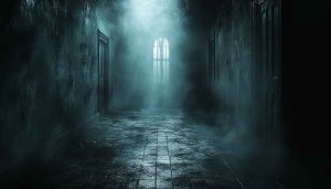 Haunted House Wallpaper: Spooky Hallway HD for Desktop and Mobile