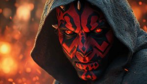 Darth Maul Star Wars Wallpaper 4K for Desktop and Mobile