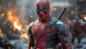 Deadpool Wallpaper: Winter Scene 4k Wallpaper for Desktop and Mobile