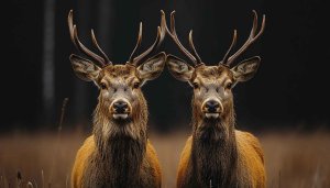Majestic Deer Wallpaper: Animal Wallpaper, Nature Backgrounds, Wildlife Photography
