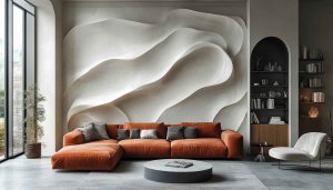 Modern Interior Wallpaper: Abstract Wall Art, Living Room Decor, 4K