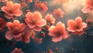 Peach Blossom Wallpaper: Spring Flower Background for Desktop & Mobile