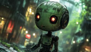 Robot Wallpaper, Sci-Fi Wallpaper, Futuristic Wallpaper, 4K Robot Background