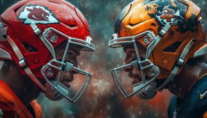 American Football Game Wallpaper, NFL Match Background, 4k Sports