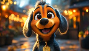 Cute Cartoon Dog Wallpaper, Puppy Backgrounds, Animal 4k Wallpaper