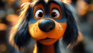 Cartoon Dog Wallpaper, Animated Puppy, Pet Wallpaper for Desktop