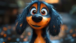 Cute Dog Wallpaper | Cartoon Animal HD Desktop Backgrounds