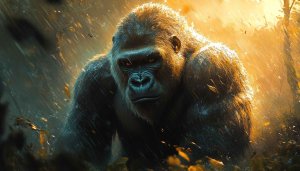 Gorilla Wallpaper, Animal Wallpaper, King Kong Wallpaper, 4k Wallpaper