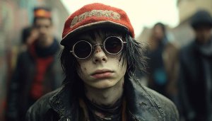 Post-Apocalyptic Character Wallpaper, Dystopian, Moody, 4k Wallpaper for Desktop