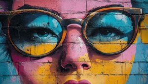 Colorful Graffiti Art Wallpaper for Mobile & Desktop Backgrounds