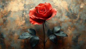 Red Rose Wallpaper, Flower Wallpaper, Aesthetic Wallpaper, Rose Background