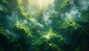 Lush Green Mountains Wallpaper: Nature, Forest, Scenery, 4k Wallpaper