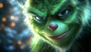 The Grinch Wallpaper for Desktop, Christmas Wallpaper, Movie Theme