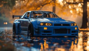 Nissan Skyline GTR Wallpaper, Car Wallpaper, 4K Car Wallpaper