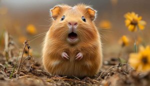 Cute Guinea Pig Wallpaper for Desktop, Laptop, and Mobile