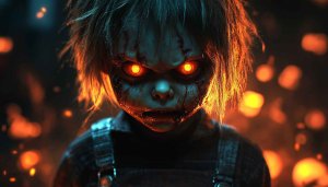 Chucky Wallpaper: Horror Movie Character, Scary Doll Backgrounds, 4K