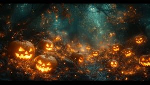 Halloween Pumpkin Wallpaper, Scary Night Wallpaper, Festive 4k Wallpaper