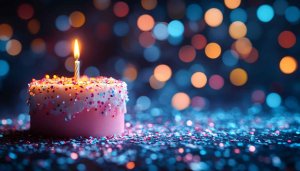 Birthday Cake Wallpaper for Desktop and Mobile in 4K