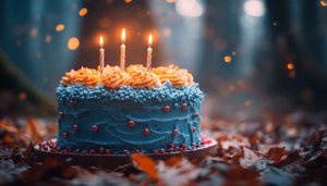 Birthday Cake Wallpaper: Celebration Cake Desktop Background 4K