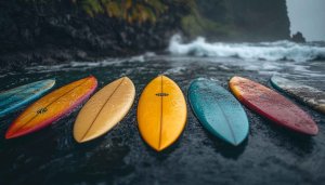 Surfboard Wallpaper: Colorful Boards on the Beach | 4k Wallpaper