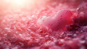 Valentine's Day Heart Wallpaper: Romantic Love Pink Theme