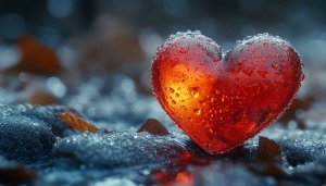 Heart Wallpaper: Valentines Day Theme, Love, Romantic Backgrounds, 4K