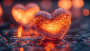 Valentines day Wallpaper: Heart Love HD Aesthetic desktop Background