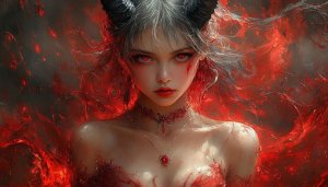 Demon Girl Wallpaper, Devil Girl Art, Anime Girl 4k Wallpaper