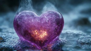 Crystal Heart Wallpaper - Romantic, Love, 4k Wallpaper