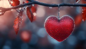 Heart Wallpaper: Romantic Love, Valentines Day, Desktop Backgrounds, 4K