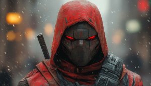 Red Hood Wallpaper: DC Comics, Superhero, 4K, Desktop Background