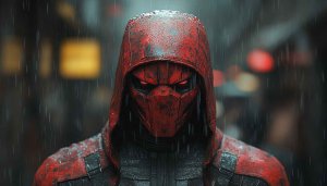 Red Hood Superhero Wallpaper HD for Desktop & Mobile