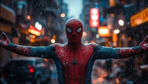 Spiderman Winter Wallpaper, Spiderman Superhero Wallpaper for Desktop