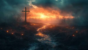 Christian Cross Wallpaper: Faith, Hope, Religion, Background