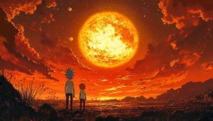 Rick and Morty Planet Wallpaper, Rick and Morty HD Wallpaper