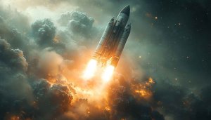 Rocket Wallpaper, Space Shuttle, 4k Wallpaper, Galaxy Wallpaper